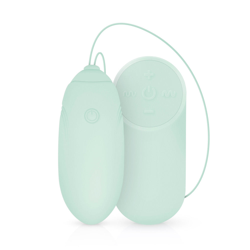 Powerful Wireless Rechargeable Silicone Luv Egg Green