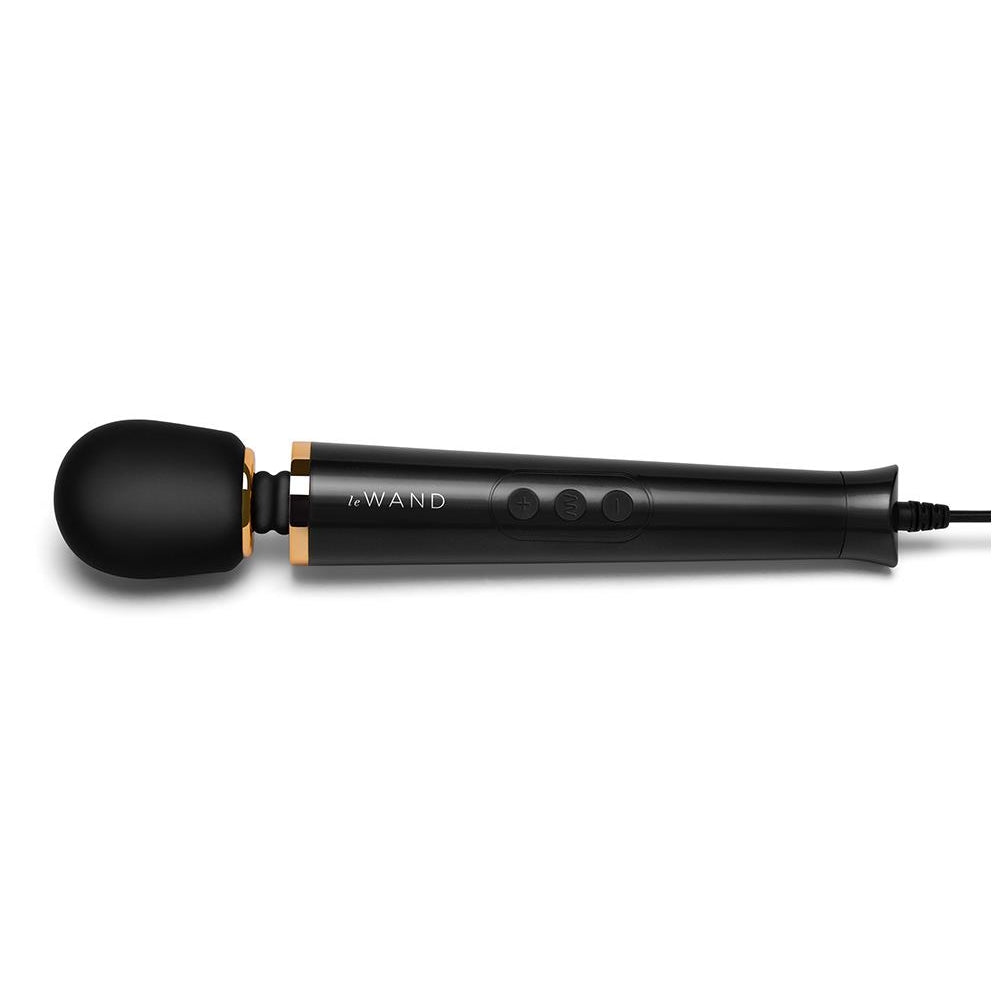 Powerful massager Le Wand Plug-in for contact black