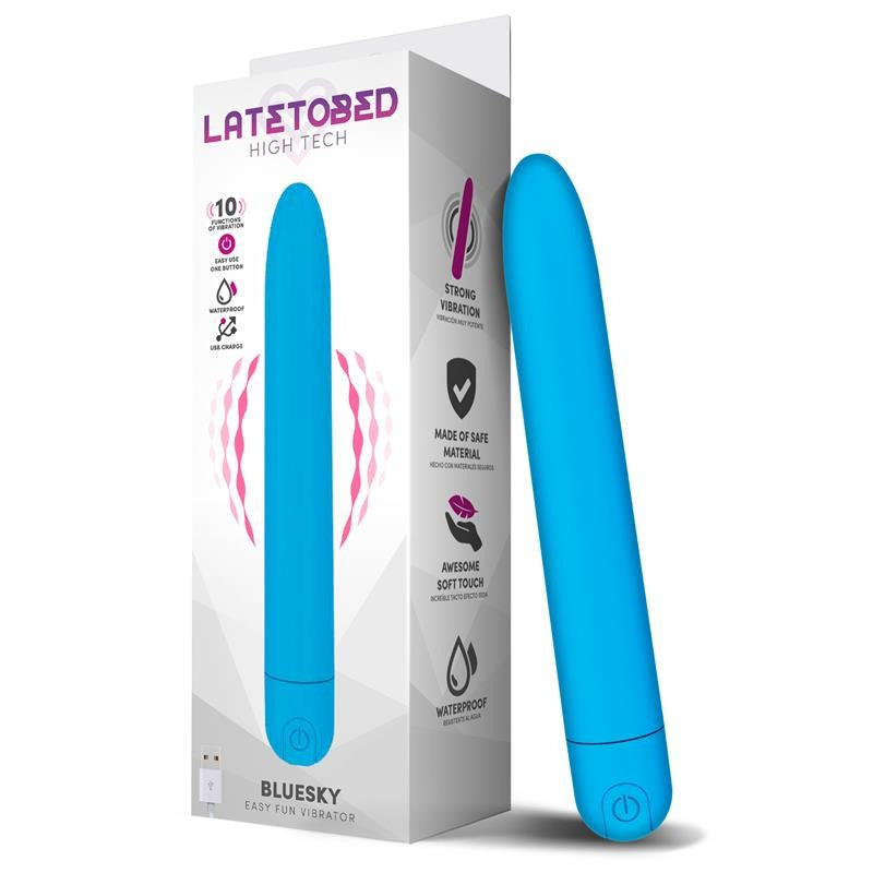 Powerful rechargeable classic Bluesky vibrator