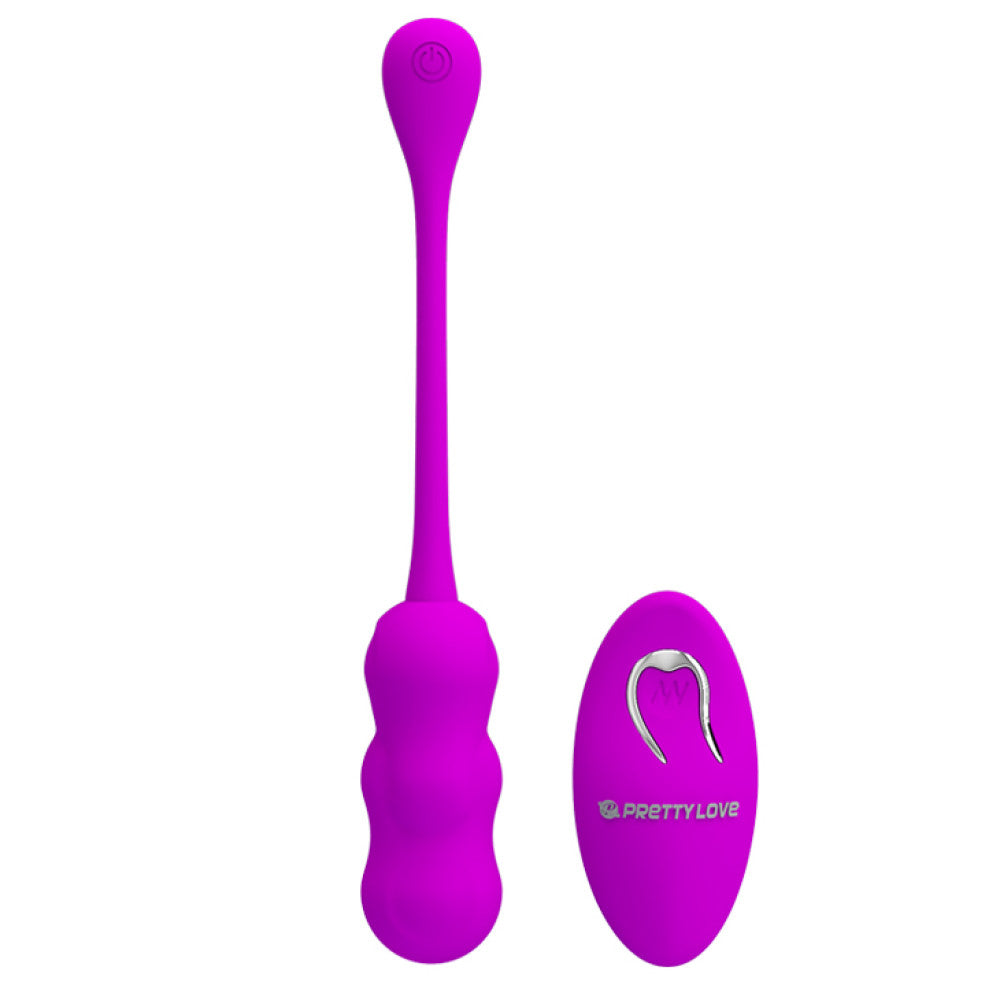 Powerful rechargeable vibro egg with remote Leshy