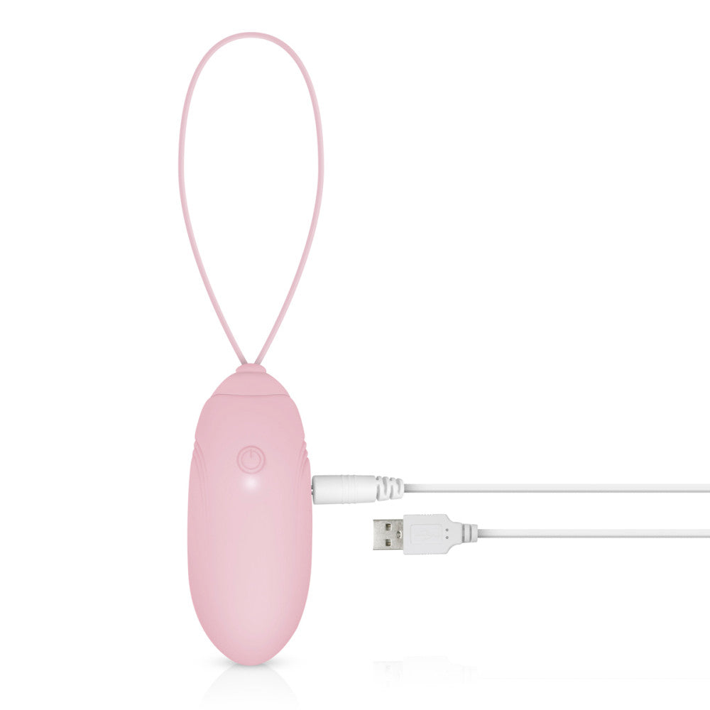 Powerful wireless rechargeable silicone egg Luv Egg pink