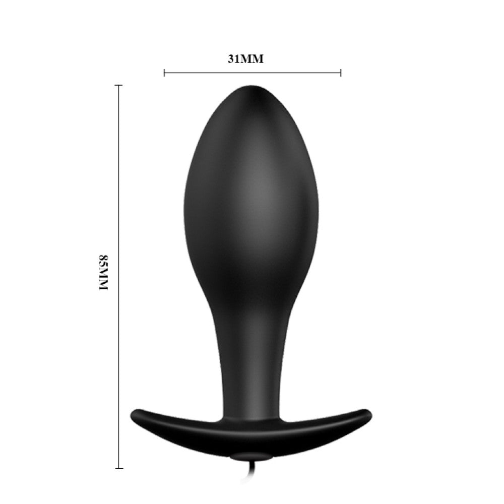 Pretty Love 100% Silicone Small Vibrating Butt Plug