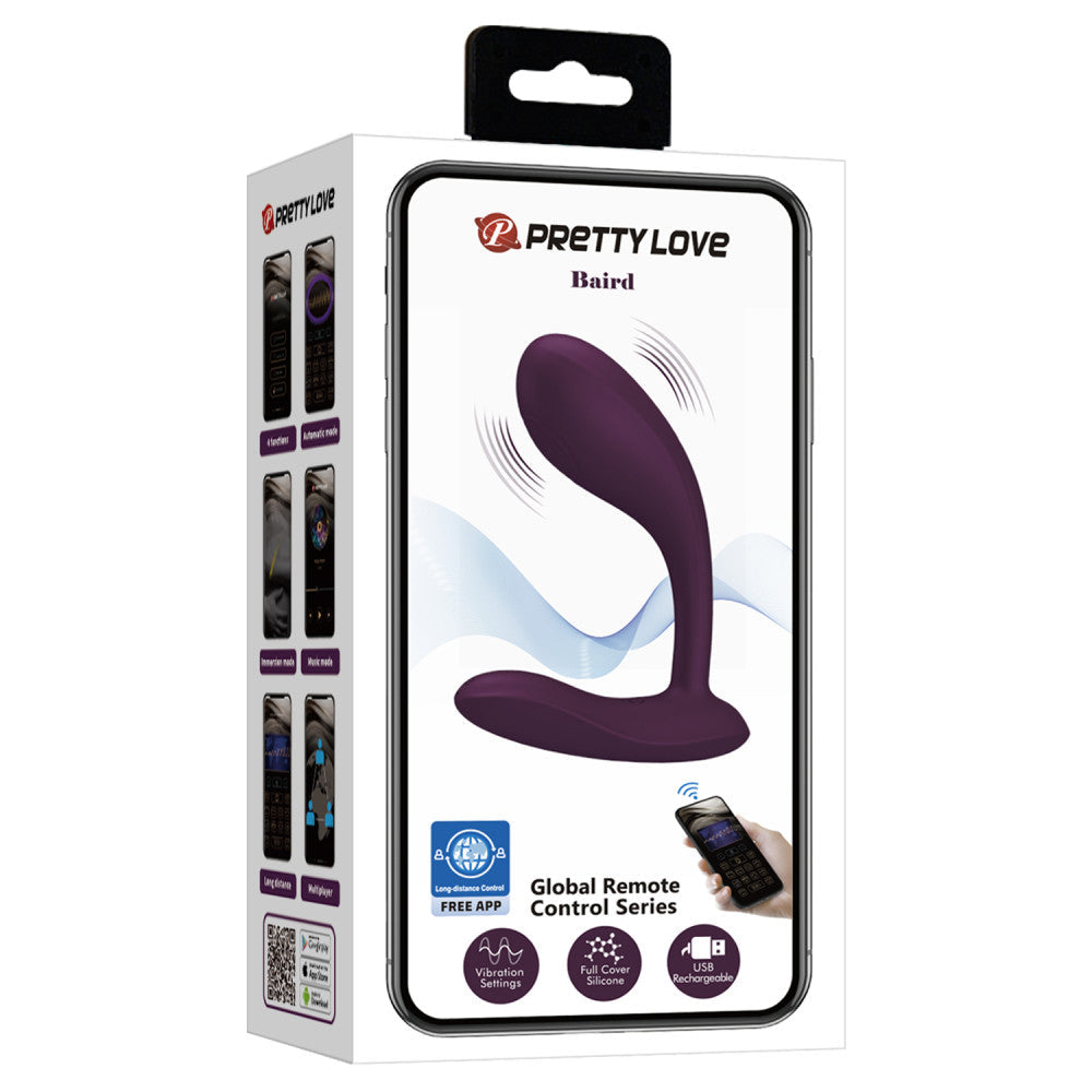 Pretty Love Baird Mobile App Controlled Rechargeable Vibrating Stimulator