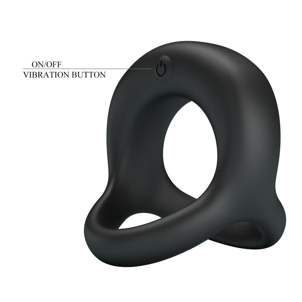 Elliott Rechargeable Silicone Vibrating Cock Ring