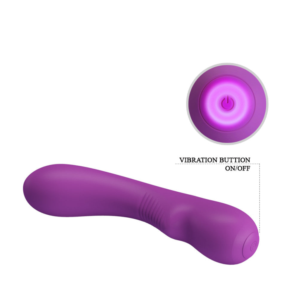 Pretty Love Elsa Rechargeable Soft Silicone G-spot Vibrator