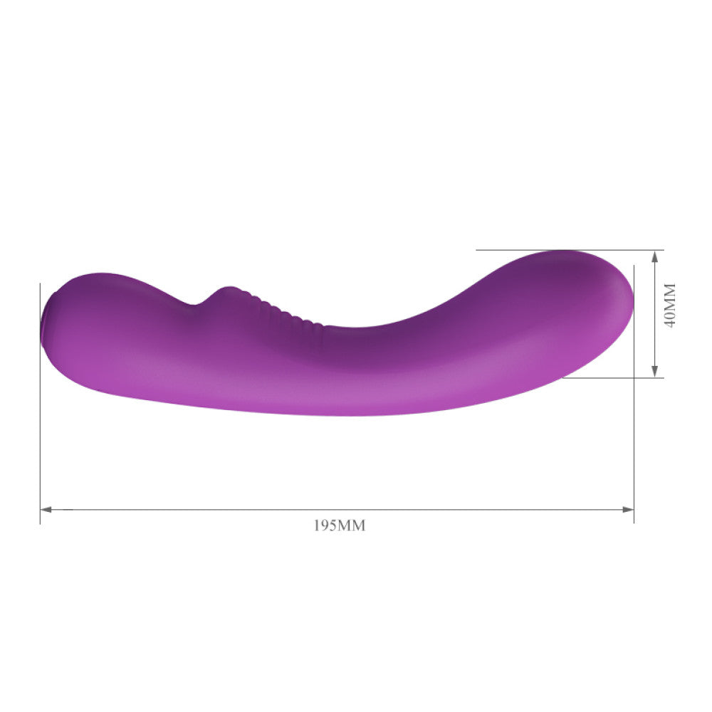 Pretty Love Elsa Rechargeable Soft Silicone G-spot Vibrator