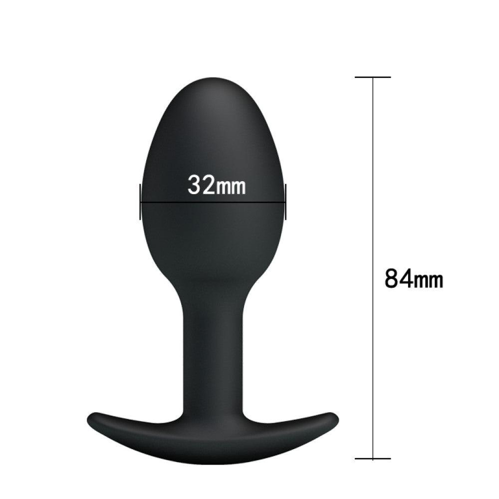 Pretty Love Extra Weight Small Silicone Butt Plug