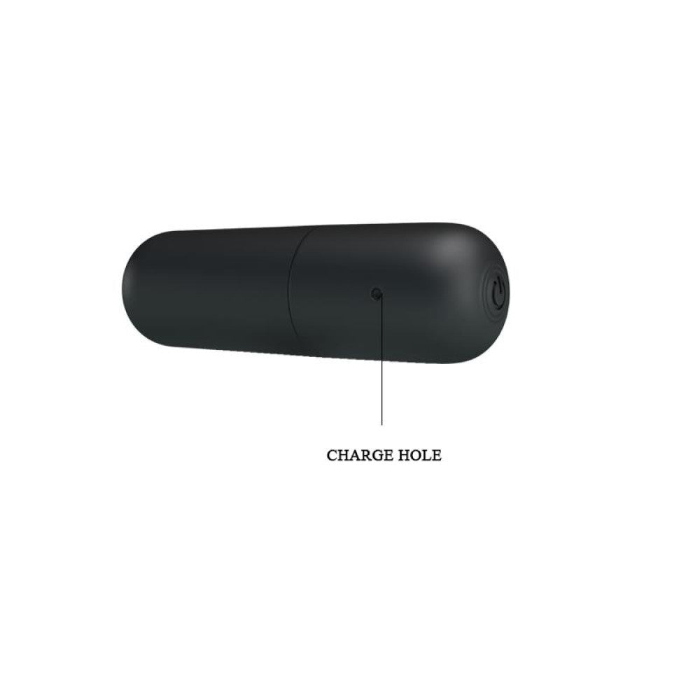 Pretty Love Power Powerful Rechargeable Bullet Vibrator Black