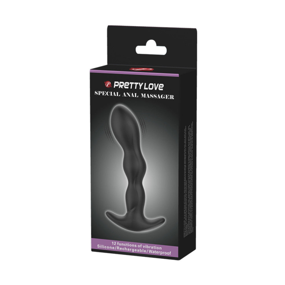 Pretty Love Rechargeable Silicone Vibrating Anal Stimulator