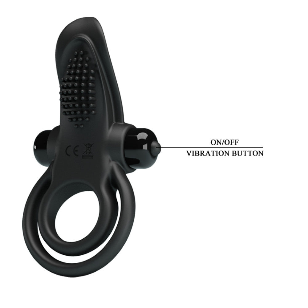 Pretty Love Vibrating Clitoris Stimulator Ring