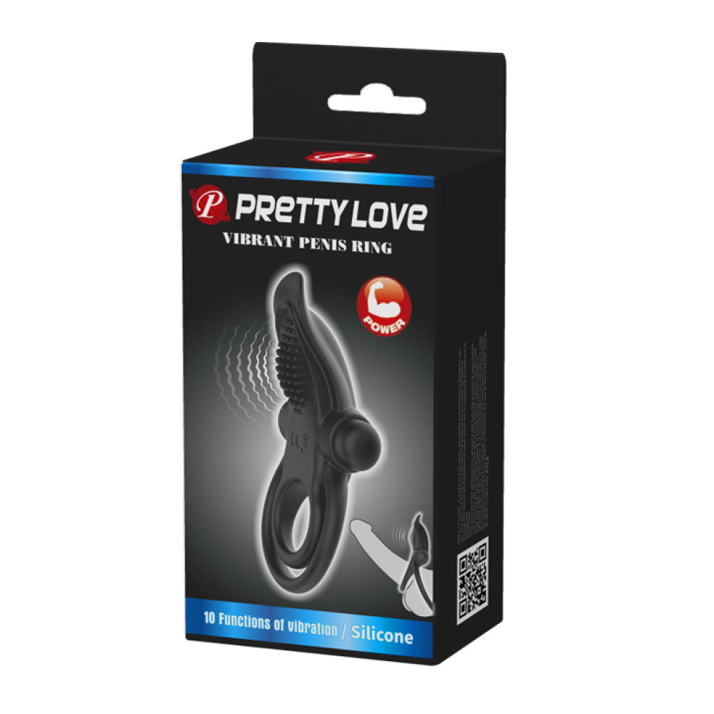 Pretty Love Vibrating Clitoris Stimulator Ring