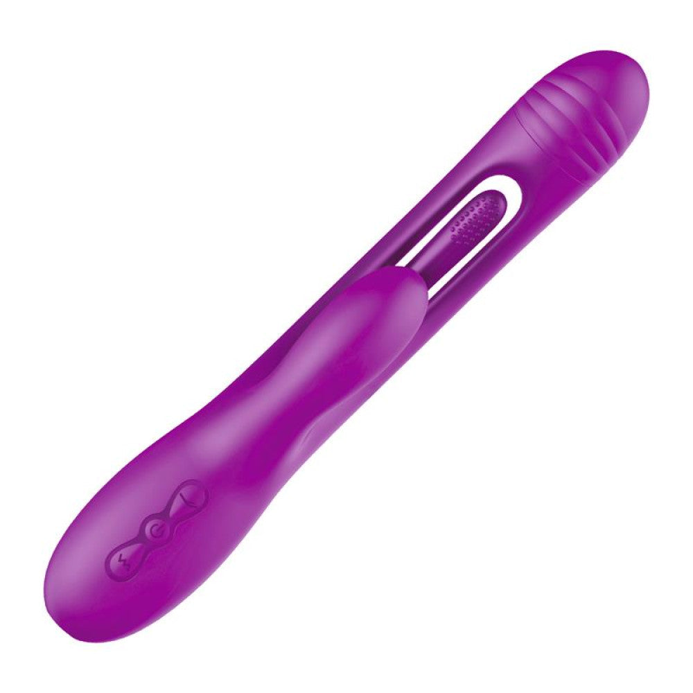 Priya Purple Silicone Rechargeable Rabbit Vibrator