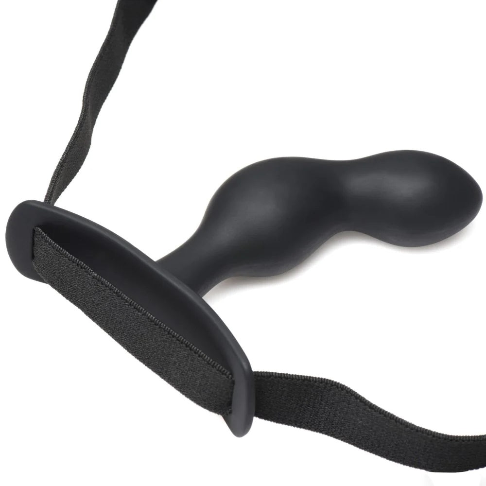 Prostate Vibrator with Belt and Remote P-spot Plugger