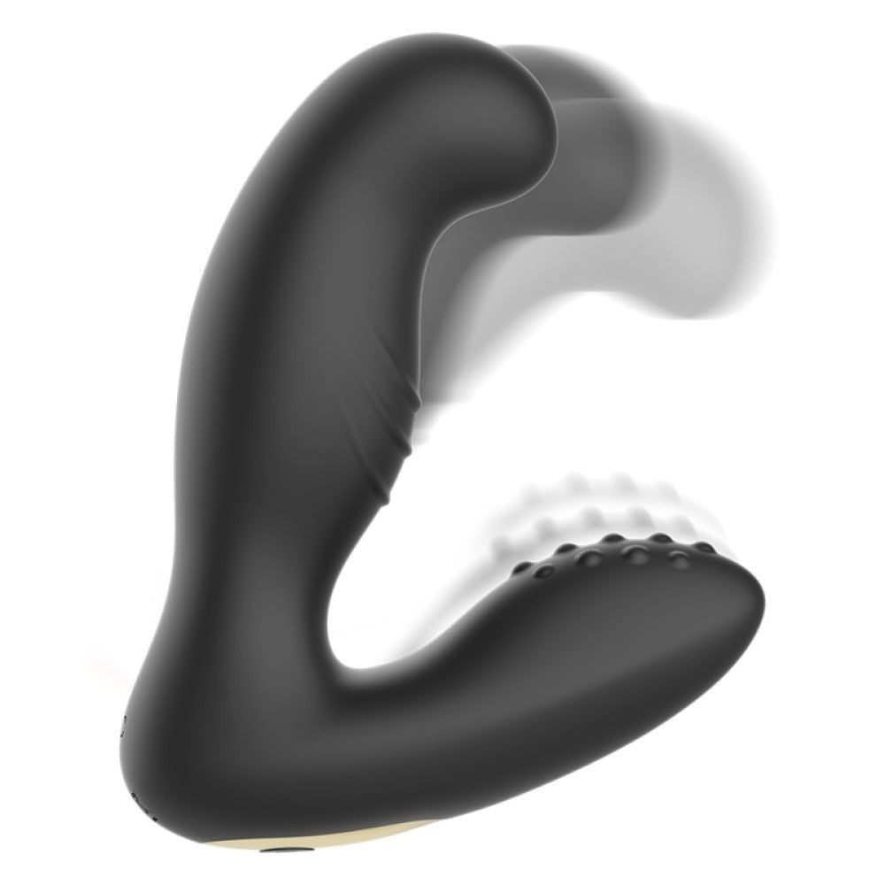 Prostate vibrator with rotation and Ibiza remote