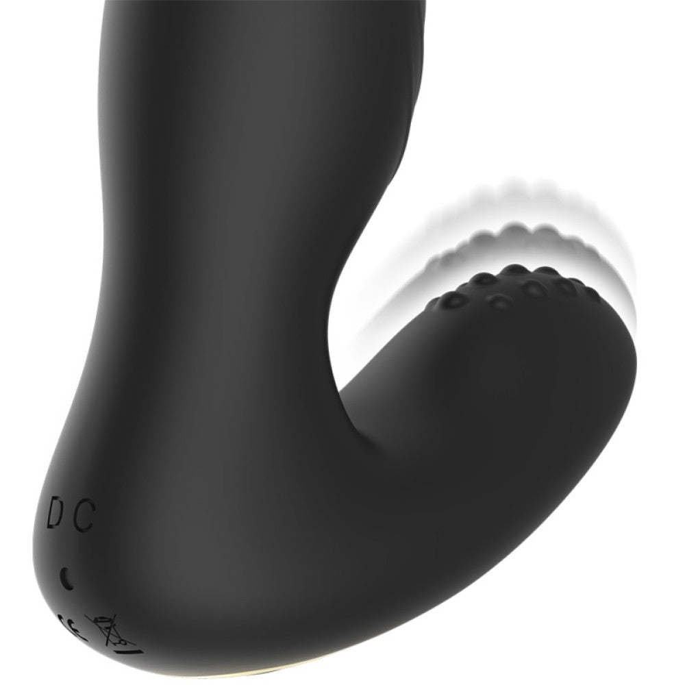 Prostate vibrator with rotation and Ibiza remote