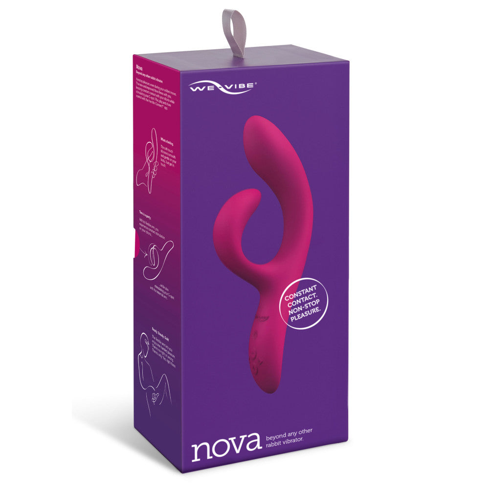 Rabbit vibrator made of copper. silicone We-Vibe Nova 2