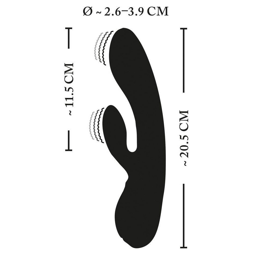 Rabbit vibrator with electro stimulation XouXou E-Stim Rabbit