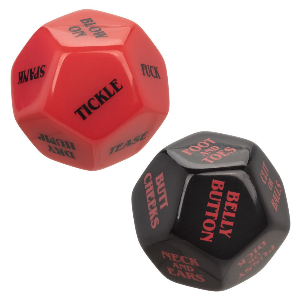 Ralica Love dice Roll PLay in black and red