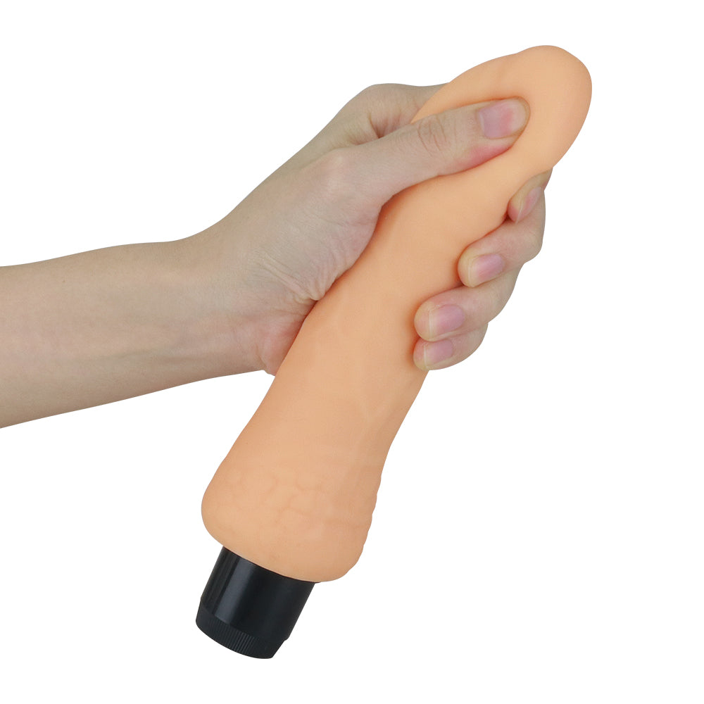 Real Feel Realistic Cyberskin Vibrator 8"