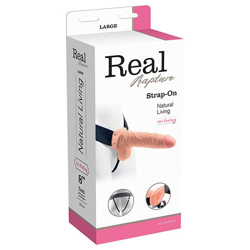 Real Rapture 8" Hole Unisex Strap-on Penis Belt