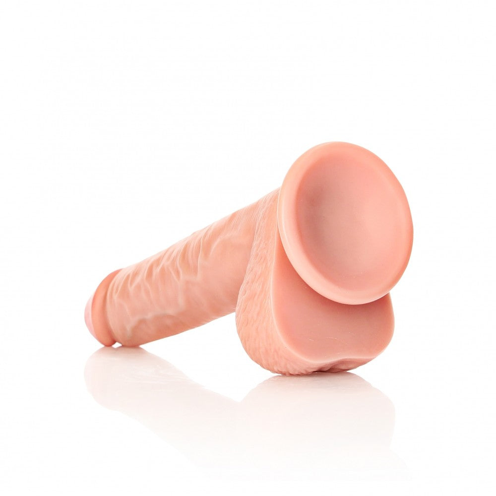 Real Rock 10" Large Realistic Testicle Dildo