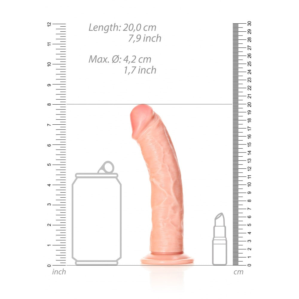 Real Rock 7" Curved Realistic Dildo