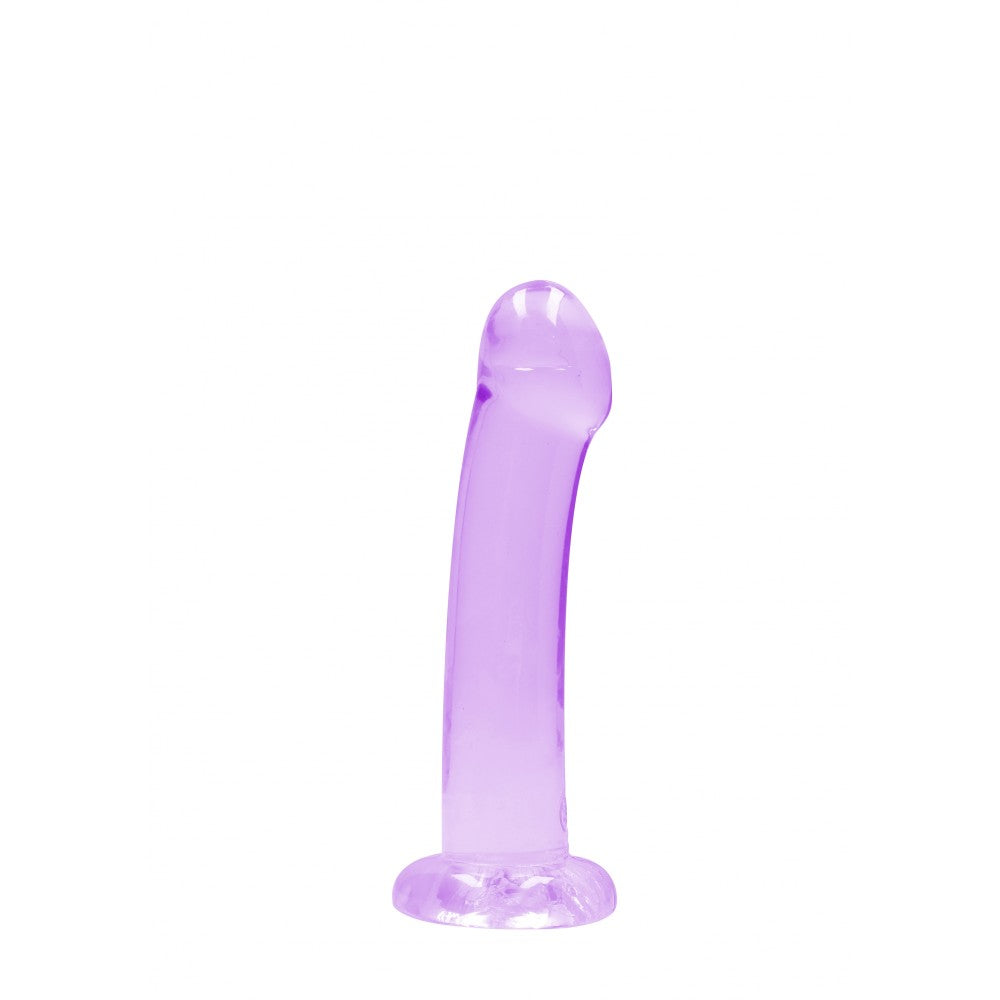 Real Rock Crystal Clear 7" Jelly Dildo