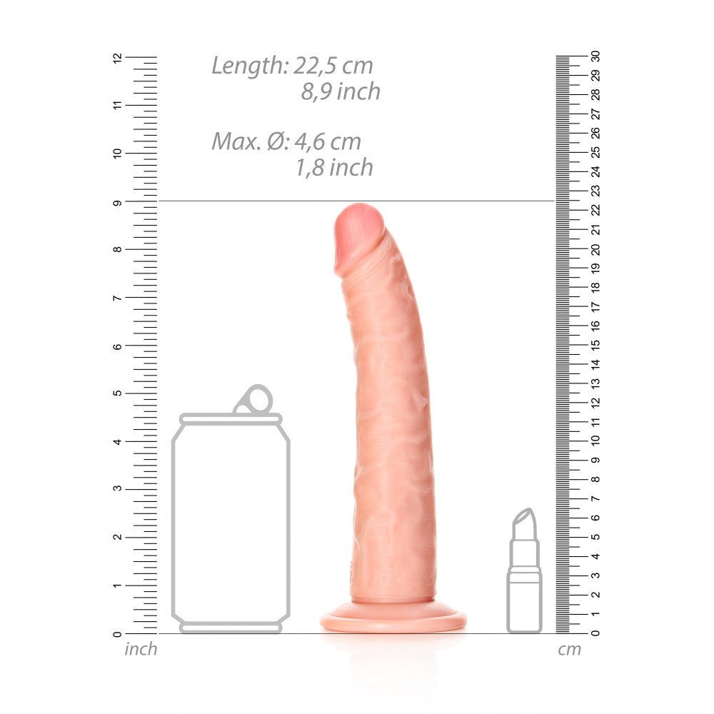 Real Rock Slim 8" Realistic Dildo