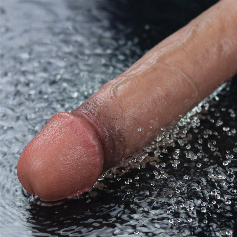 Real Softee 9'' Silicone Rechargeable Vibrator