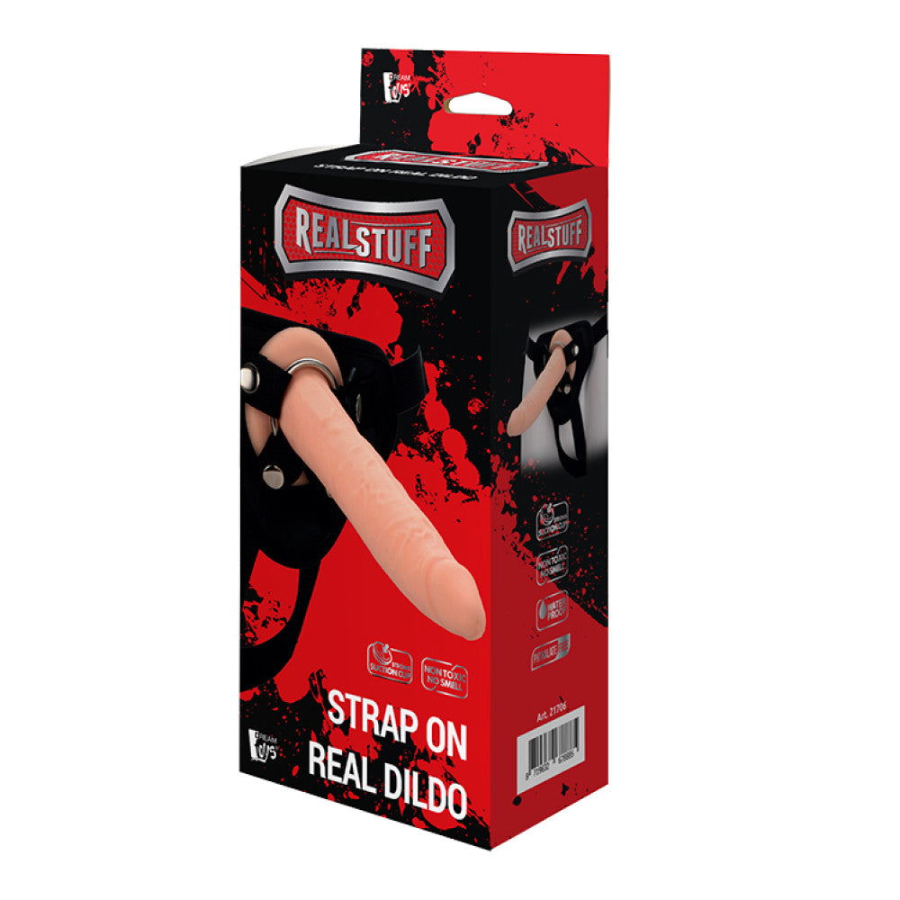 Real Stuff Strapon Belt with Realistic Silicone Dildo