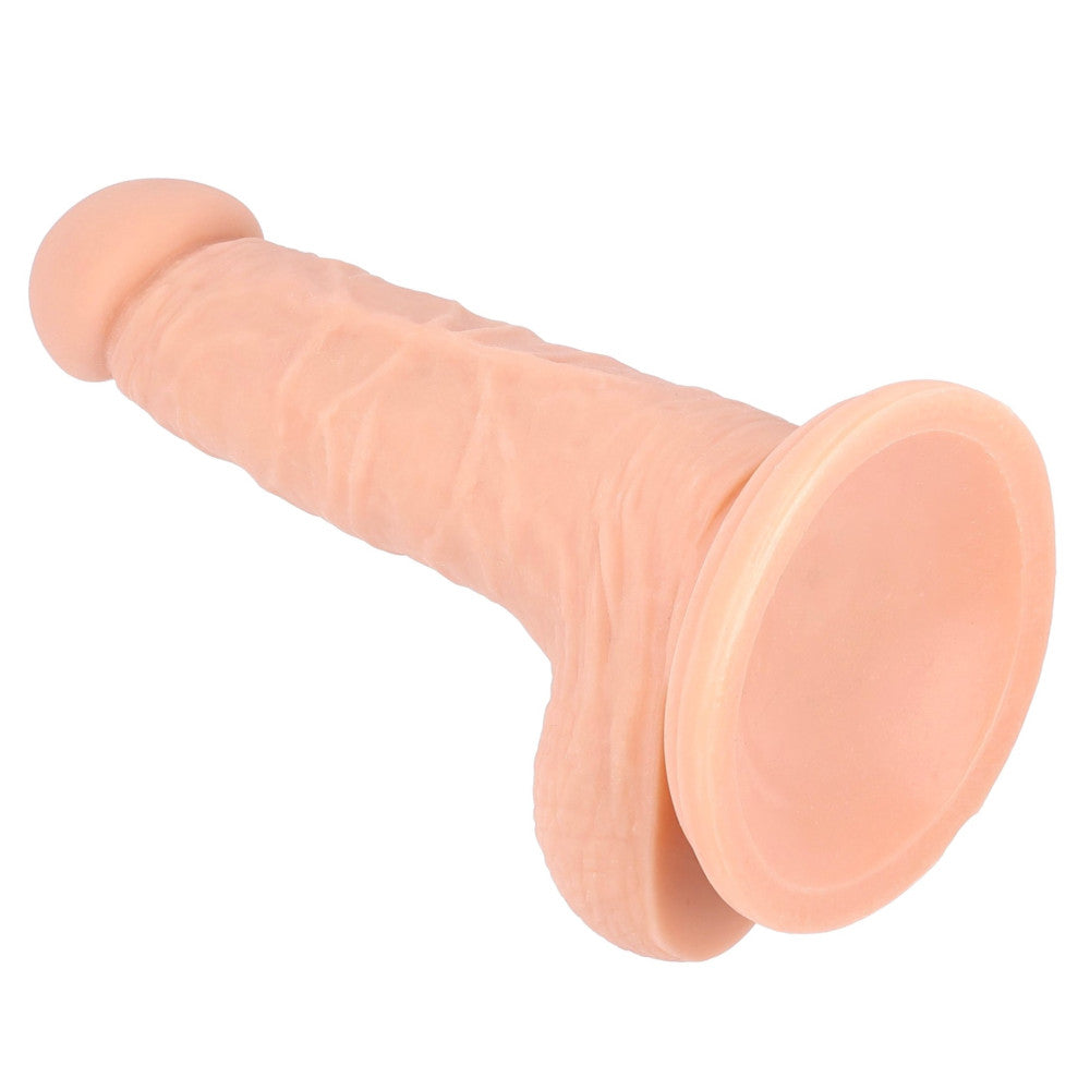 Realistic Cyber Skin Dildo with Vacuum Base Little John