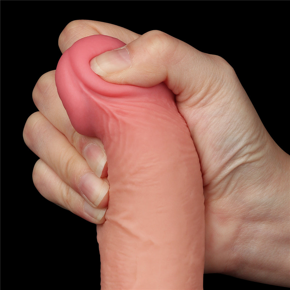 Realistic Dildo Sliding Skin Dong 7.5"