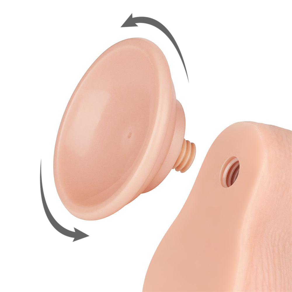 Realistic Dildo Sliding Skin Dong 7.5"