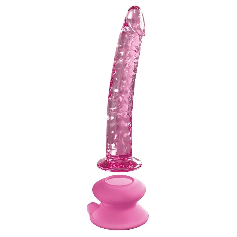 Realistic Glass Dildo Icicles #86 pink