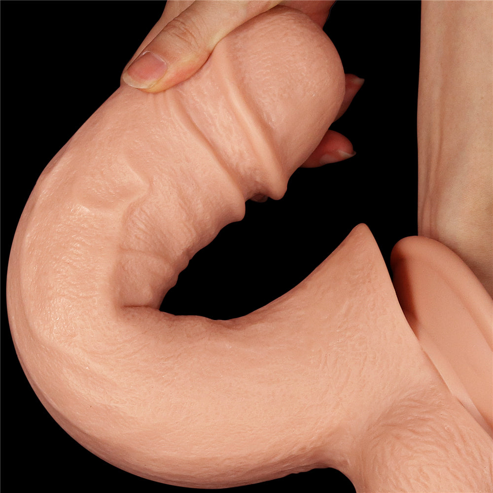 Realistic Mega Big Double Dildo 12"