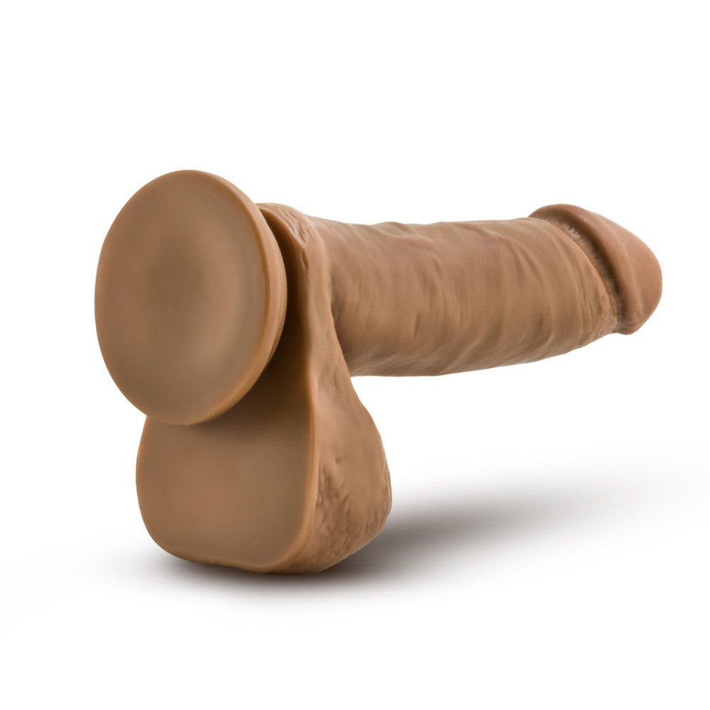 Realistic Testicle Dildo Dr. William 8" Mocha