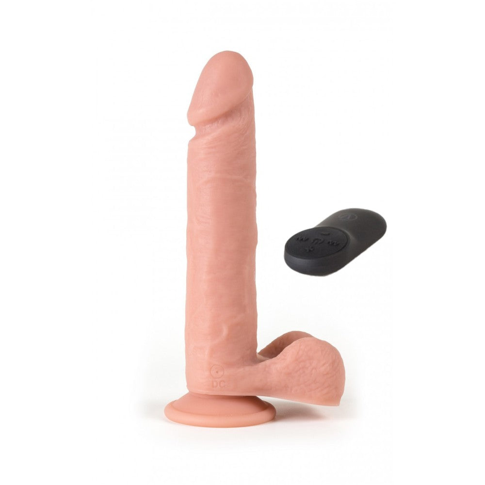 Realistic Vibrating Silicone Dildo with Remote Virgite R6