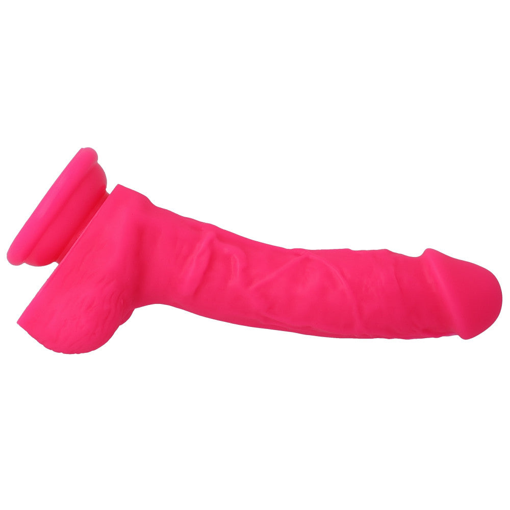 Realistic copper dildo. silicone Adam L pink