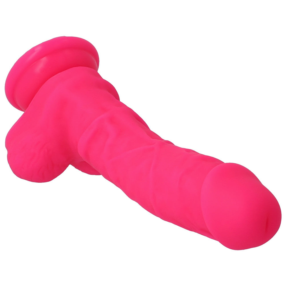 Realistic copper dildo. silicone Adam L pink