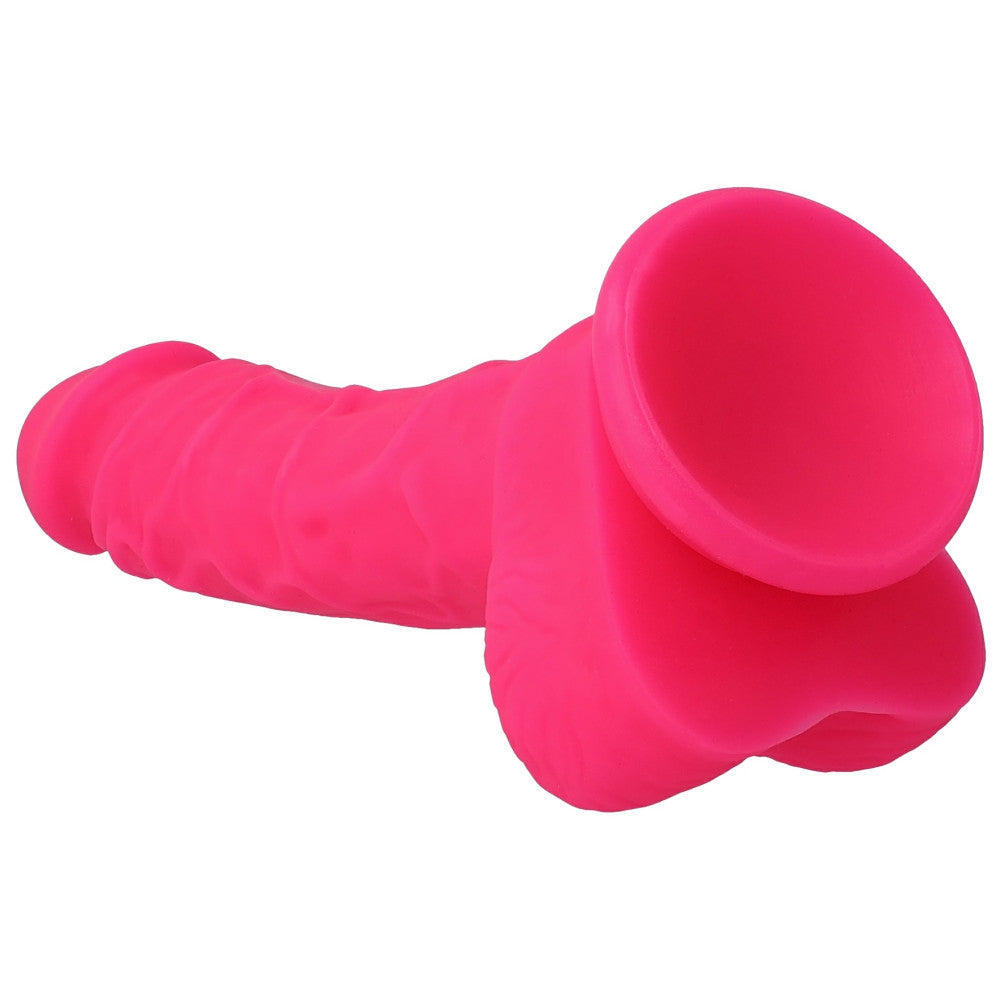 Realistic copper dildo. silicone Adam L pink