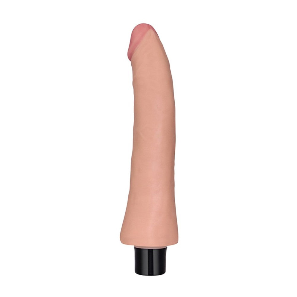 Realistic cyber leather vibrator Real Softee 24 cm.