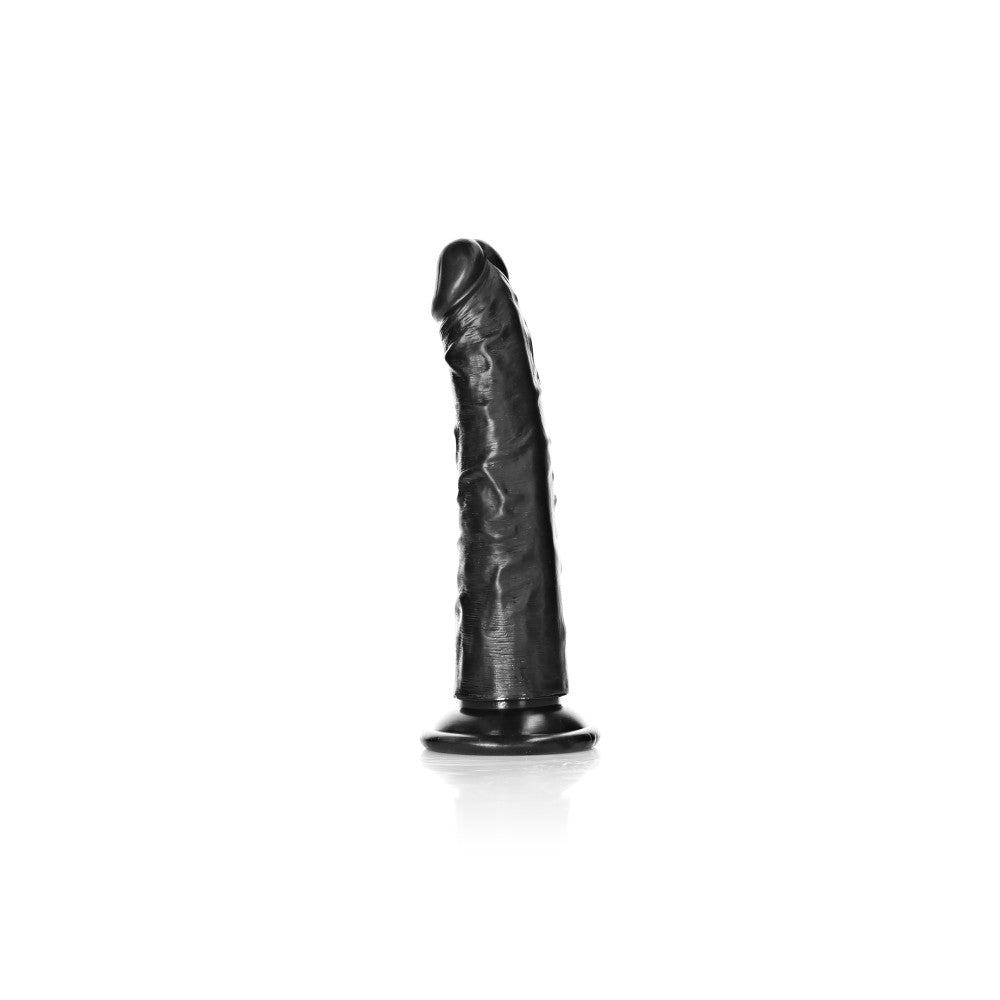 Realistic dildo Real Rock Slim 6" black