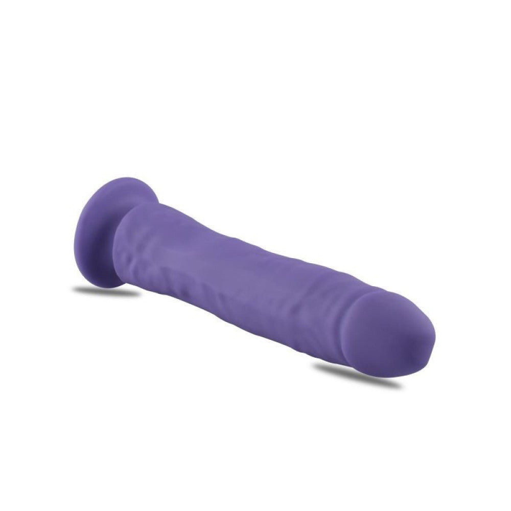 Realistic dildo made of silicone T4L purple