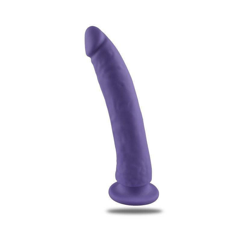 Realistic dildo made of silicone T4L purple