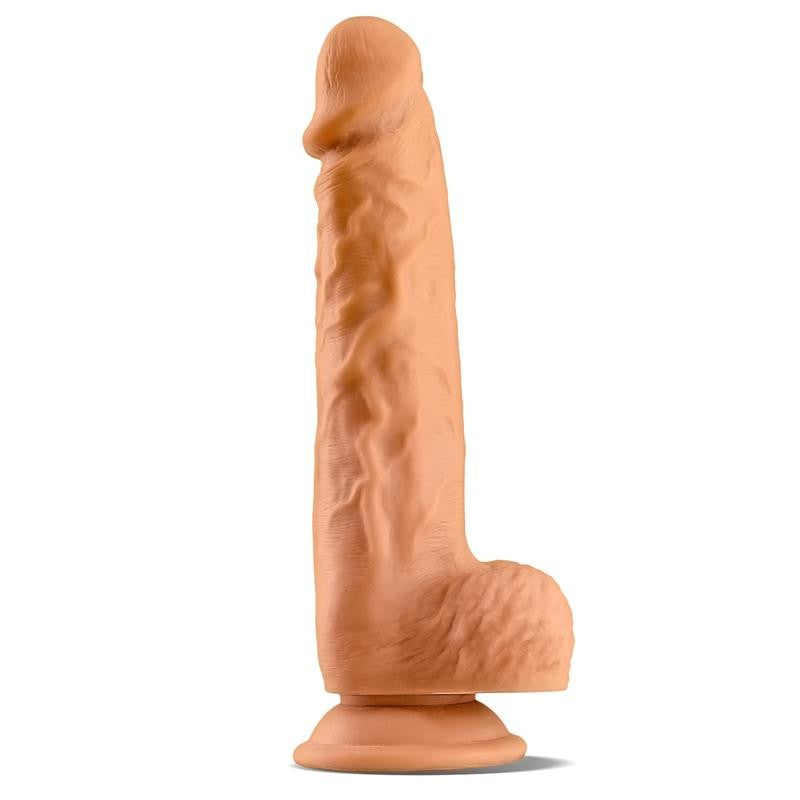 Realistic dildo with testicles Andi