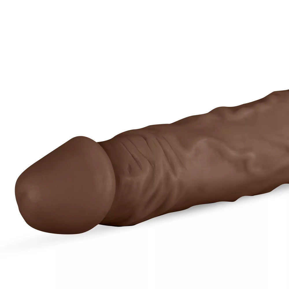 Realistic dildo with vacuum base James brown