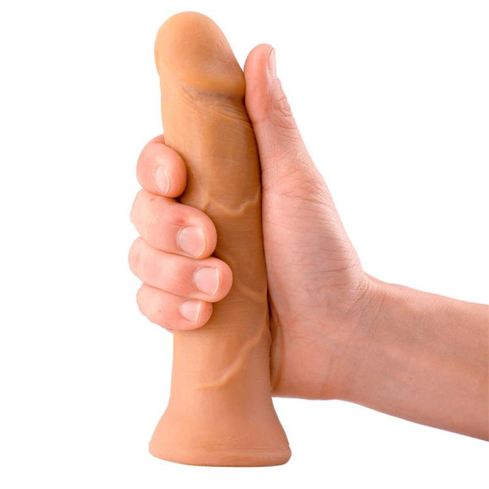 Realistic dildo with vacuum base Ted