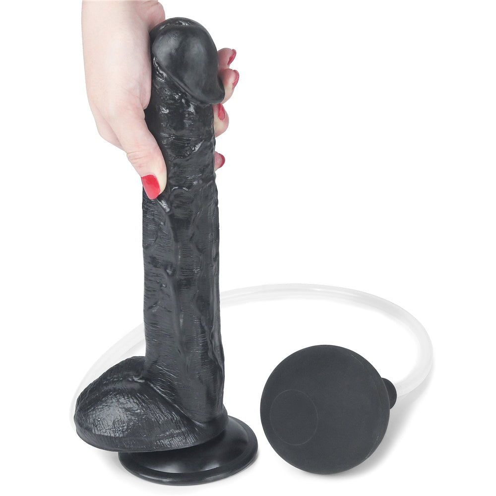 Realistic ejaculating dildo Squirt Extreme 11" black