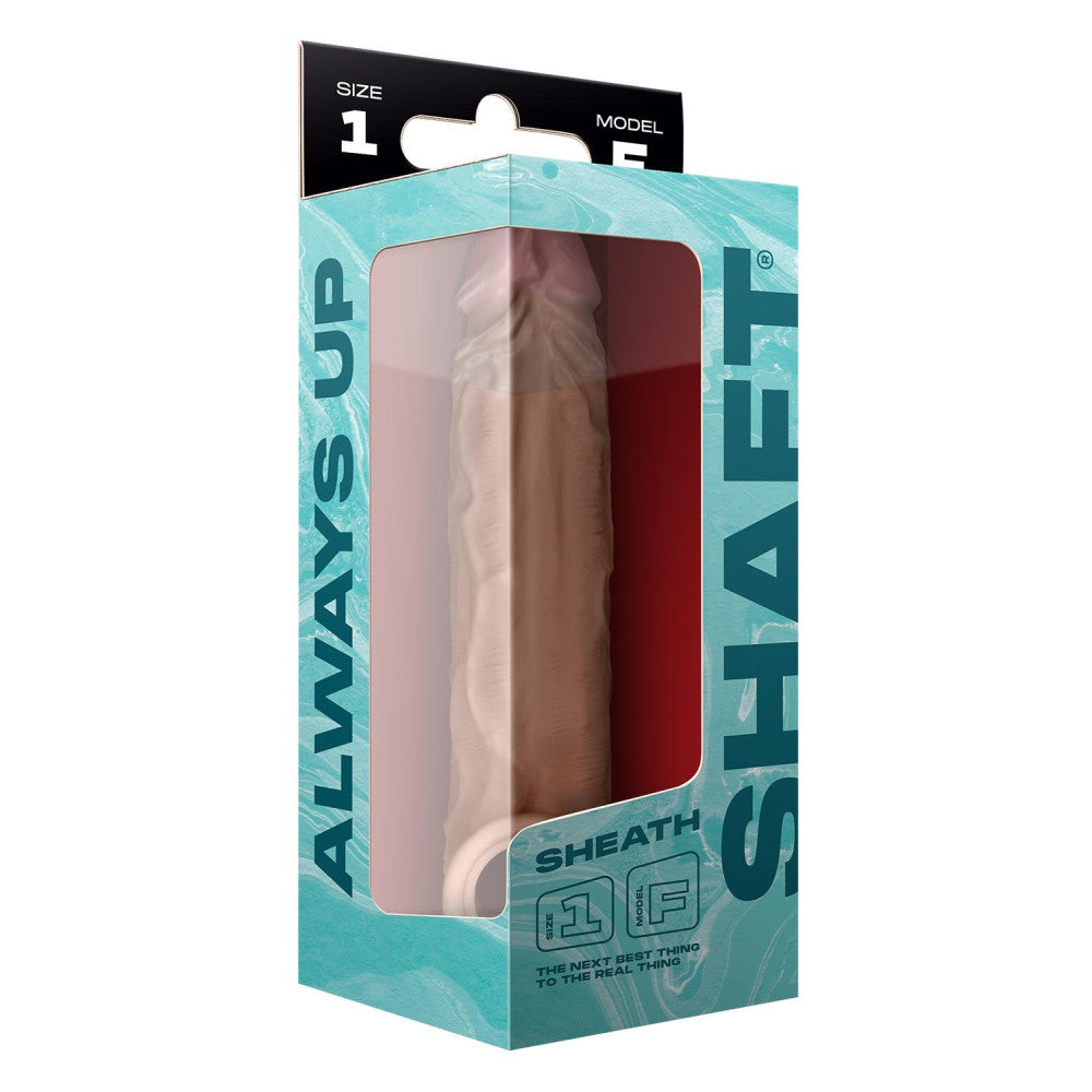 Realistic Liquid Silicone Penis Extender Shaft Model F