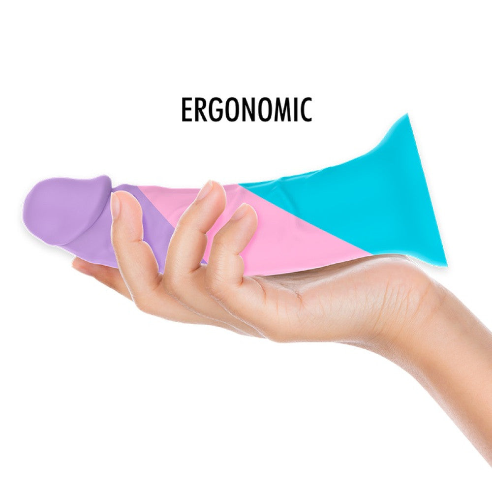 Realistic silicone dildo Asher Pastel